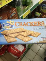 Mängden socker i Crackers con riso soffiato