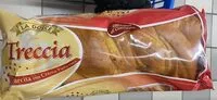 Mängden socker i Treccia farcita con crema pasticcera