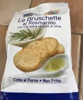 Mängden socker i Le Bruschette al Rosmarino