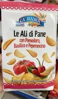 Mängden socker i Le Ali di Pane con Pomodoro, Basilico e Peperoncino