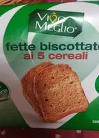 Mängden socker i Fette biscottate