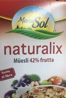 Mängden socker i Muesli alla frutta