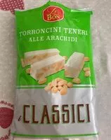 Mängden socker i Torroncini teneri alle arachidi
