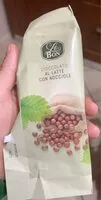 Mängden socker i cioccolato al latte con nocciole