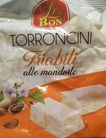 Mängden socker i Torroncini friabili