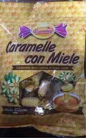 Mängden socker i Caramelle Con Miele