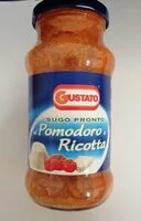 Mängden socker i Sugo Pronto al Pomodoro e Ricotta