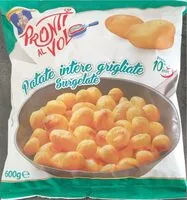 Mängden socker i Patate intere grigliate e surgelate