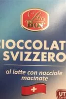 Mängden socker i Cioccolato svizzero latte nocciole