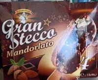 Mängden socker i Gran stecco mandorlato