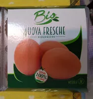 Mängden socker i 4 Uova fresche biologiche