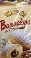 Mängden socker i Bombolone al cioccolato