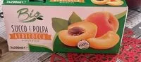 Mängden socker i Bio succo e polpa di albicocca