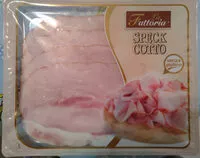 Mängden socker i speck cotto