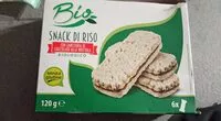 Mängden socker i Bio snack di riso con farcitura di cioccolato alla nocciola