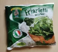 Mängden socker i Friarielli a cubetti