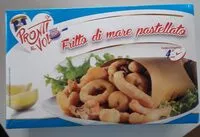 Mängden socker i Fritto di mare pastellato