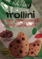 Mängden socker i Frollini con gocce di cioccolato