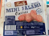 Mängden socker i Mini salami