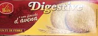 Mängden socker i Digestive con fiocchi d'avena