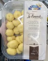 Mängden socker i Gnocchi di patate ripieni con Gorgonzola DOP