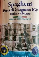 Mängden socker i Lettere dall'Italia - Spaghetti pasta di Gragnano IGP