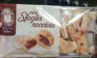 Mängden socker i Mini sfoglia nocciola