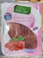 Mängden socker i Prosciutto crudo stagionato light