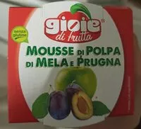 Mängden socker i Mousse di polpa di mela e prugne