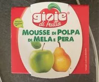Mängden socker i Mousse di polpa di mela e pera
