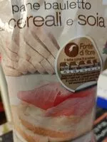 Mängden socker i Pan bauletto cereali e soia