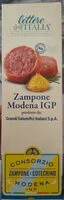 Mängden socker i Zampone modena  IGP intero precotto