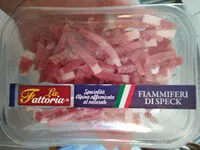 Mängden socker i Fiammiferi di speck