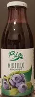 Mängden socker i Mirtillo biologico