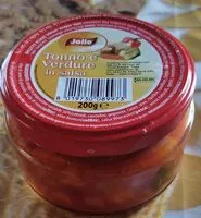 Mängden socker i Tonno e verdure in salsa