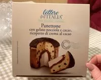 Mängden socker i Panettone con gelato nocciola e cacao ricoperto
