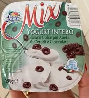 Mängden socker i Mix yougurt intero