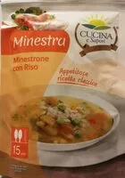 Mängden socker i Minestrone con riso