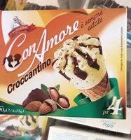 Mängden socker i Croccantino