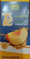 Mängden socker i Te alla pesca nuova ricetta con infuso