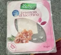 Mängden socker i Bresaola di Tacchino