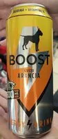 Mängden socker i Boost gusto arancia
