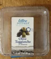 Mängden socker i Olive taggiasche in salamoia