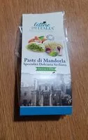 Mängden socker i Paste di mandorle