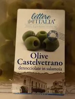 Mängden socker i Olive castelvetrano