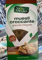 Mängden socker i Muesli croccante