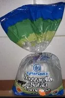 Mängden socker i Mozzarella di Bufala Campana D. O. P.