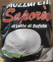Mängden socker i Mozzarelle di bufala