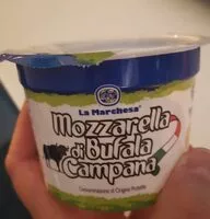 Mängden socker i Mozzarella di bufala campana