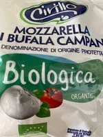 Mängden socker i Mozzarella di Bufala campana